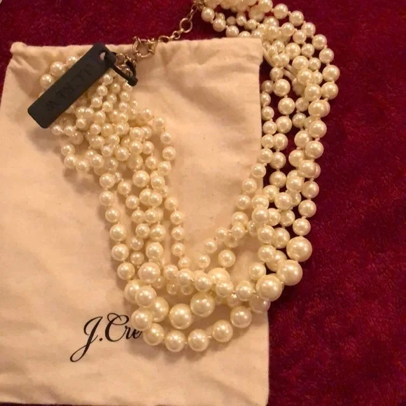 J. Crew Twisted Pearl Necklace - Picture 3 of 5